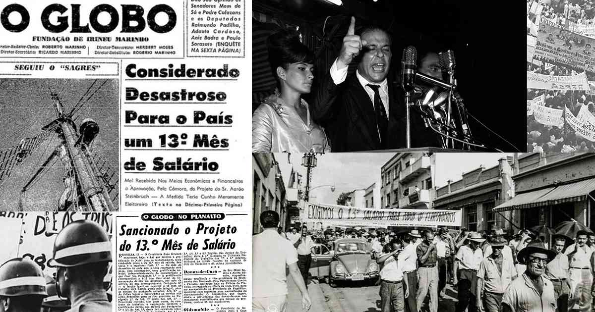 13º salário foi conquista de trabalhadores após greve geral em 1962; conheça história