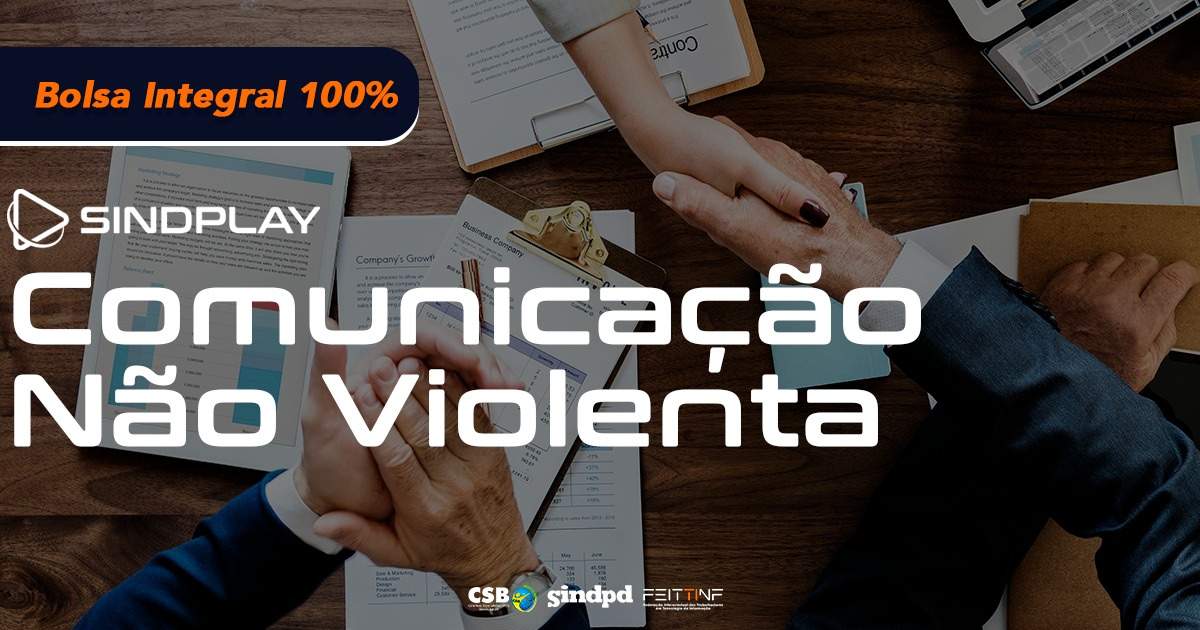 Novo curso do Sindplay: Comunicação Não-Violenta