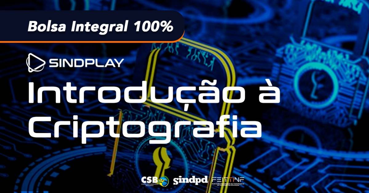 Sindplay lança curso de introdução à Criptografia; participe