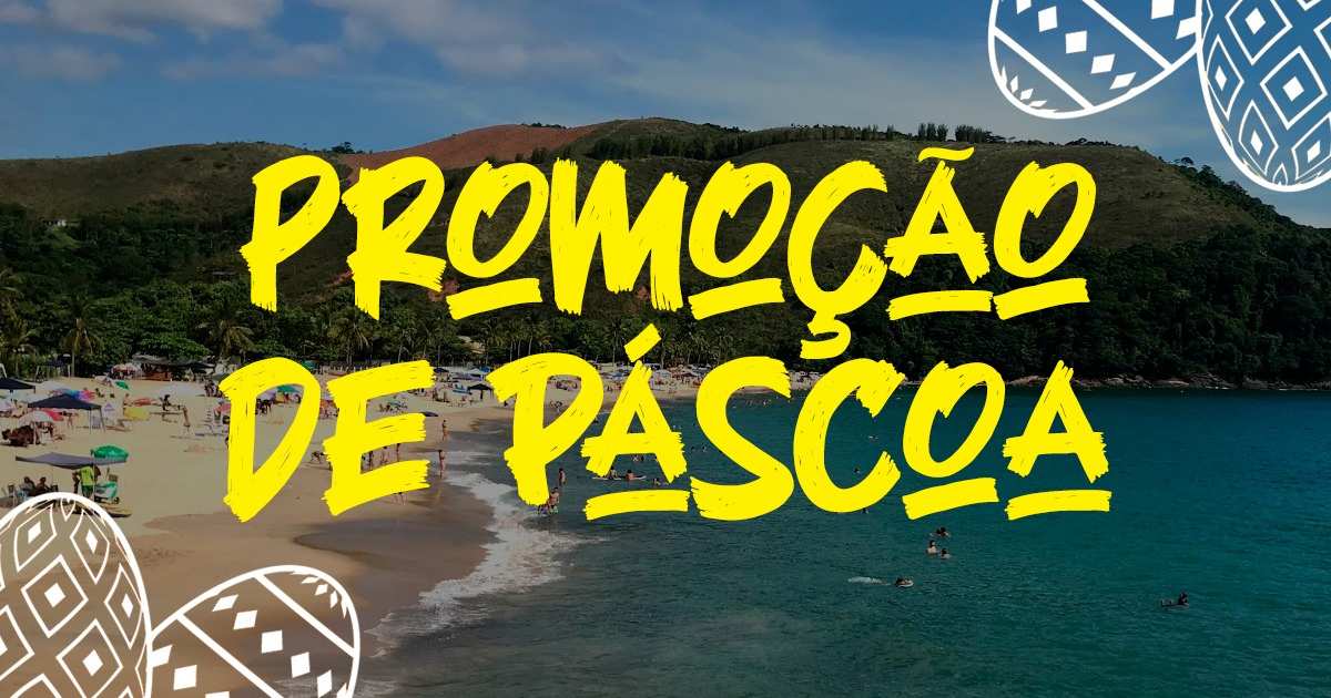 Curta a Páscoa na praia com preços especiais! Últimas unidades!