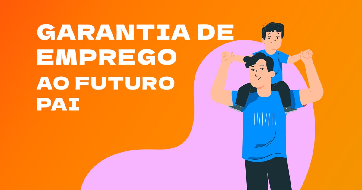 Estabilidade de emprego ao futuro pai é garantido pela CCT do Sindpd; assista vídeo