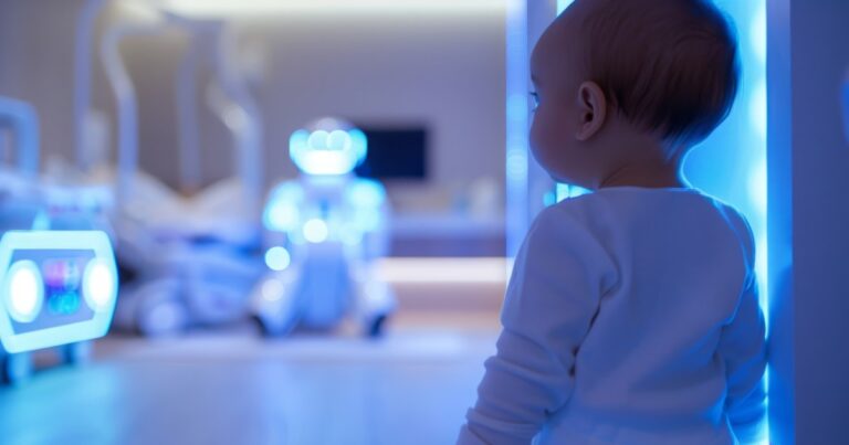Nasce primeiro bebê concebido por fertilização feita por robô equipado com IA
