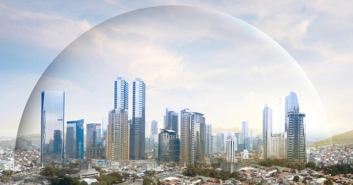 China testa ‘bolhas’ gigantes para reduzir impactos de obras urbanas