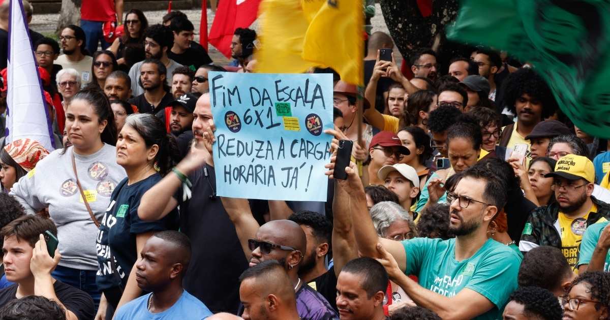 Apoiado brasileiros, fim da escala 6x1 é civilizatório