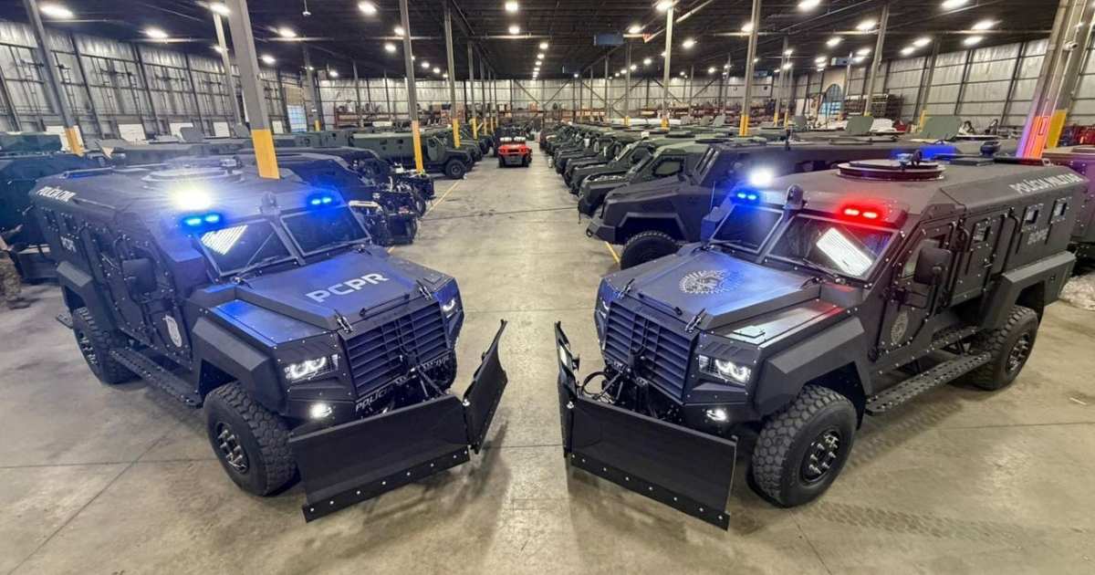 Blindados com tecnologia usada pela NASA chegam ao Paraná