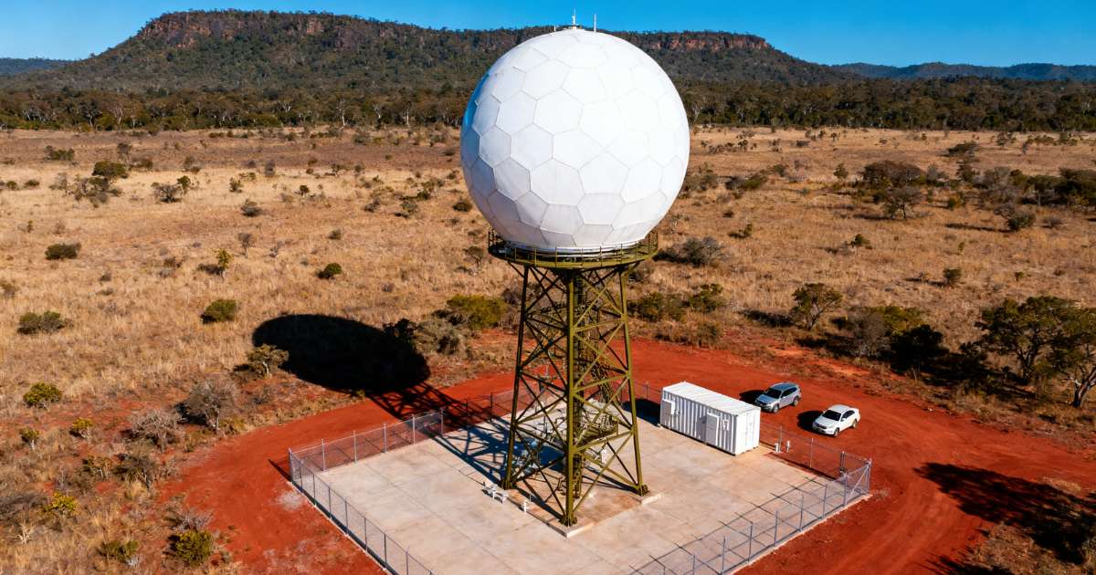 MT recebe novo radar meteorológico para reforçar segurança do espaço aéreo
