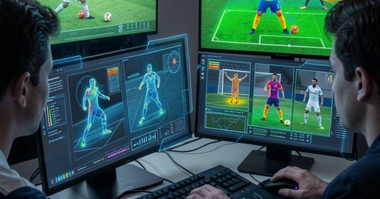 Ferramenta contribui para a identificação de atletas que recebiam menos atenção do futebol internacional(Foto: Magnific/Imagem gerada por IA)