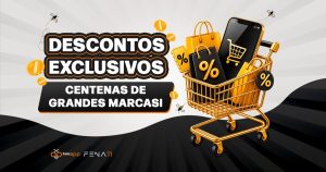 Compre em grandes marcas com descontos exclusivos! Vem pra Bee Fenati!