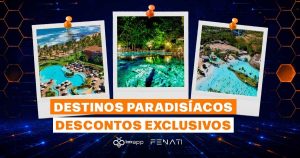Quer viajar? Aproveite preços especiais no Rio Quente, Hot Park e na Costa do Sauípe!