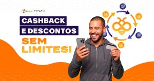Benefício só na 1ª compra? Aqui não! Aproveite cashback e descontos sem limites na Bee Fenati